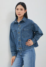 Delrey Blue Denim Jacket  | G.6129