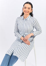 Mahira Blue Stripe Tunic | G.1756