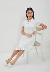 Marcella White Dress  | G.43145