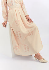 Geela X Aurelie Hermansyah Kalahari Cream Skirt | G.21131