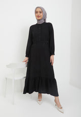 Geela X Aurelie Hermansyah Bahira Black Dress | G.42147