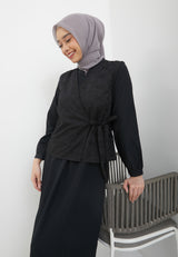 Noir Black Two Set Dress | G.42144