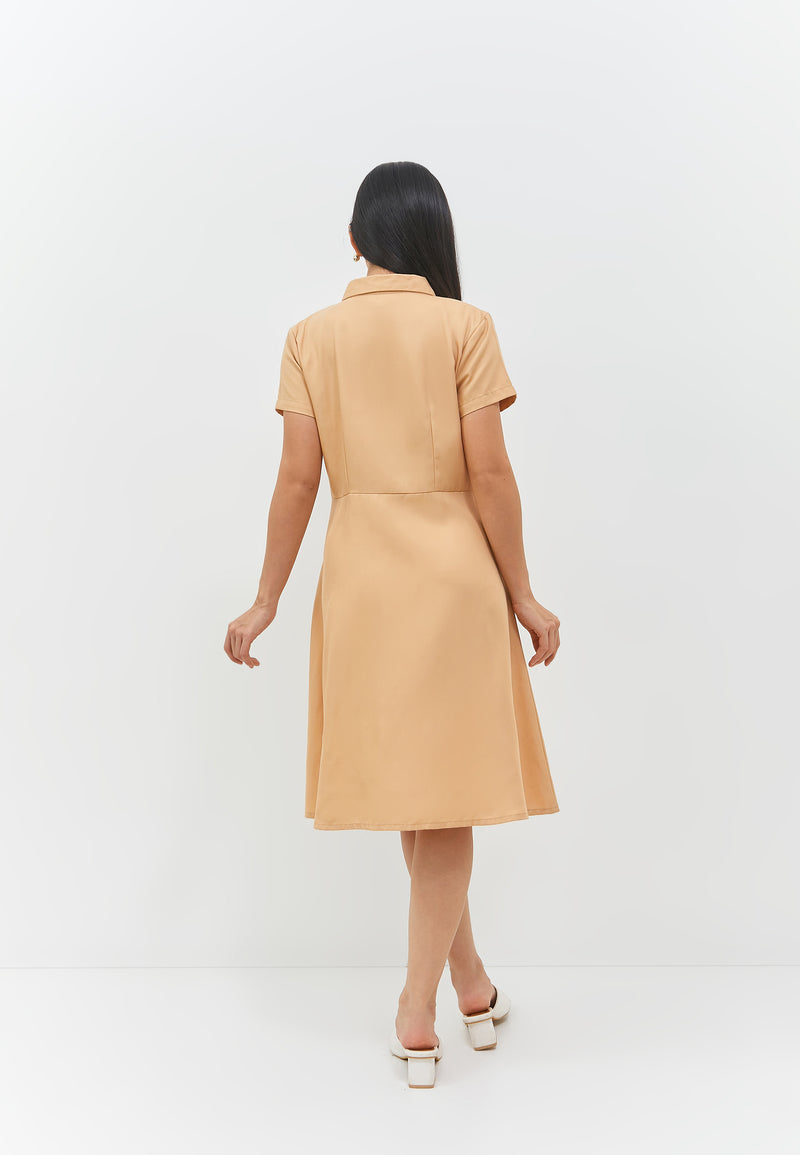 Agatha Cream Dress | G.43123