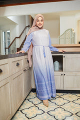 Geela X Aurelie Hermansyah Hafsah Blue Dress | G.42122