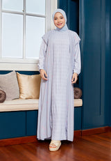 Geela X Aurelie Hermansyah Syamila Grey Two Set Dress | G.42127