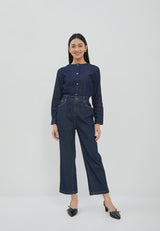 Taper Jeans Dark Blue Denim  | G.31125