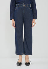 Taper Jeans Dark Blue Denim  | G.31125