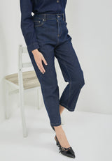 Taper Jeans Dark Blue Denim  | G.31125
