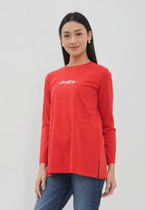 Kiara Carmine Red T-Shirt | G.8125