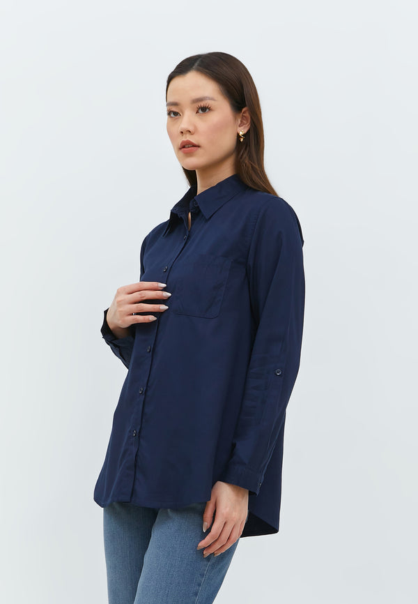 Nicole Navy Shirt | G.11644