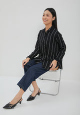 Ayara Black Stripe Shirt  |  G.11703
