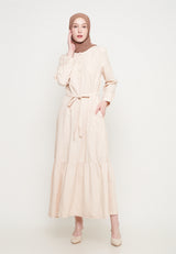 Shanika Dress Cream | G.4202