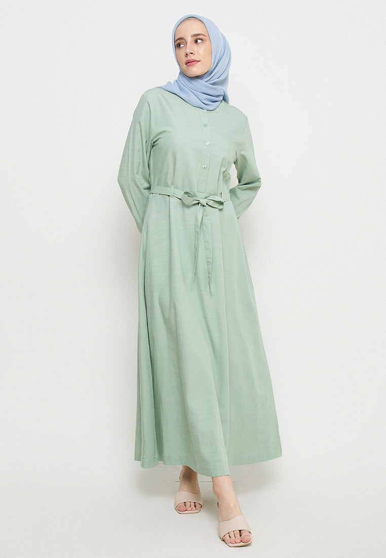 Laiqa Dress Green | G.4209